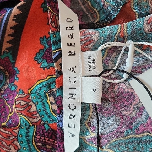 687- Veronica Beard Women's Blouse Size 8 NWT - Picture 5 of 10